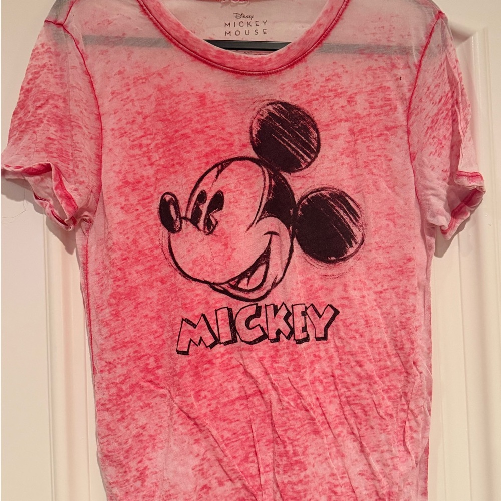 Disney Mickey Mouse Woman’s Tee - Pink